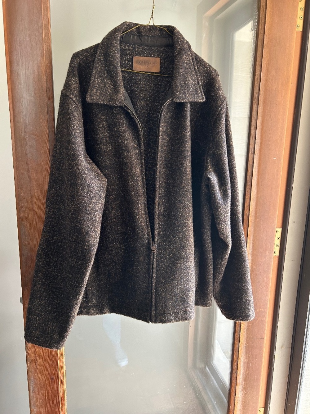 Wool blend jacket